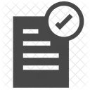 Completed List Order Icon