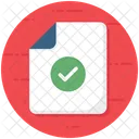 Approval Verified Completed Icon