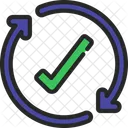 Completed Sync Complete Icon