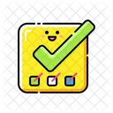 Completed Tasks Tick Icon