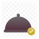 Completely Food Cloche Dish Icon