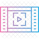 Pantalla Completa Video Icono