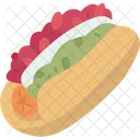 Completo Sandwich Sausage Icon