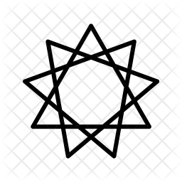 Complex Icon - Download in Line Style