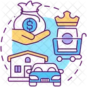 Buying Complex Consumer Icon
