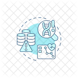 Complex data interpretation  Icon