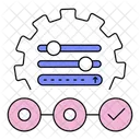 Complex Queries Multi Stage Prompts Layered Prompts Icon