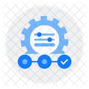 Complex Queries Multi Stage Prompts Layered Prompts Icon