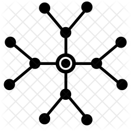 Complex structure Icon - Download in Glyph Style