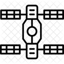 Complexe Orbital Plate Forme Icône