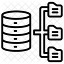 Complexidade De Dados Banco De Dados Sistema De Computacao Ícone