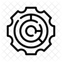 Complexity Labyrinth Structure Icon