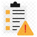 Zwischenablage Checkliste Dokument Symbol