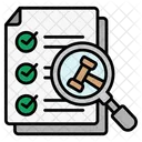 Compliance audit  Icon