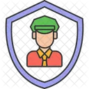 Compliance Officer Protection Safety Icon