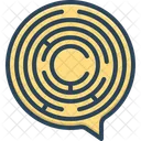 Complications Challenge Maze Confused Way Difficulty Complexity Confusion Game Labyrinth Complicated Icon