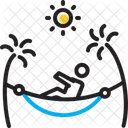 Complimentary Vacation Vacation Holiday Icon