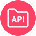 API 애플리케이션 프로그래밍 아이콘