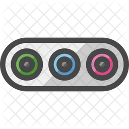 Component Video Port  Icon