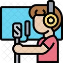 Gravacao De Musica Gravacao Estudio Ícone