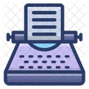 Macchina da scrivere componitrice  Icon