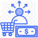 Comportamiento Del Cliente Comprador Demanda Icono