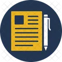 Compose Paper Pen Icon