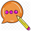 Compose Message Edit Message Message Bubble Icon