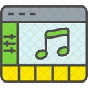 Composicion Musical Musica Google Play Music Icono