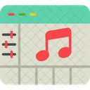 Composicion Musical Musica Google Play Music Icono