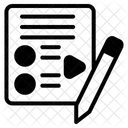 Composition De Chansons Icône