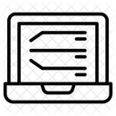 Composition Moderne Clavier Icône