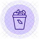 Compost Bin With Scraps Compost Bin Icon