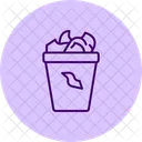 Compost Bin With Scraps Compost Bin Icon
