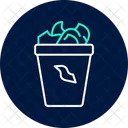 Compost Bin With Scraps Compost Bin Icon
