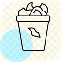 Compost Bin With Scraps Compost Bin Icon
