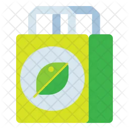 Compost Plastic Packaging  Icon