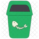 Compost waste bin  Icon