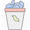 Composteira Com Restos Composto Lixeira Icon