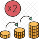 Compostos Juros Ganhos Icon