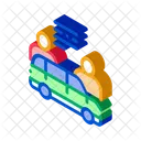 Auto Comprador Coche Icono