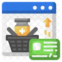 Compra de medicamentos en línea  Icono