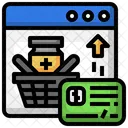 Compra De Medicamentos En Linea Medicamentos En Linea Tarjeta De Credito Icono
