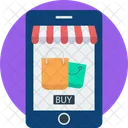 Compra En Linea Compras En Linea Mercado En Linea Icon