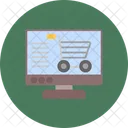 Comprar Computadora Ecommerce Icon