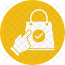 Comercio Electronico Seguro Bolsa De Compras Icon
