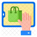 Compras Telefono Movil Bolsa Icon