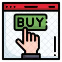 Comprar Comercio Y Compras Comercio Electronico Icono