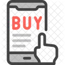 Comercio Electronico Compras En Linea Icono
