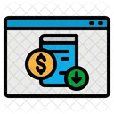 Curso On Line Pago Ícone